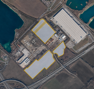 Strategic Motorway front commercial and industrial land assembly in Gyál