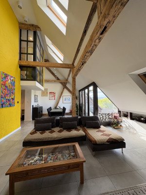 Elegant 3-Bedroom Duplex with Balcony & City Views.