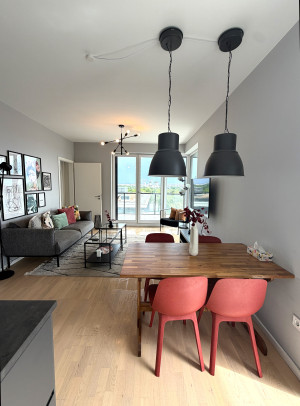 2-Bedroom Corner Apartment with Garage in Waterfront City Complex