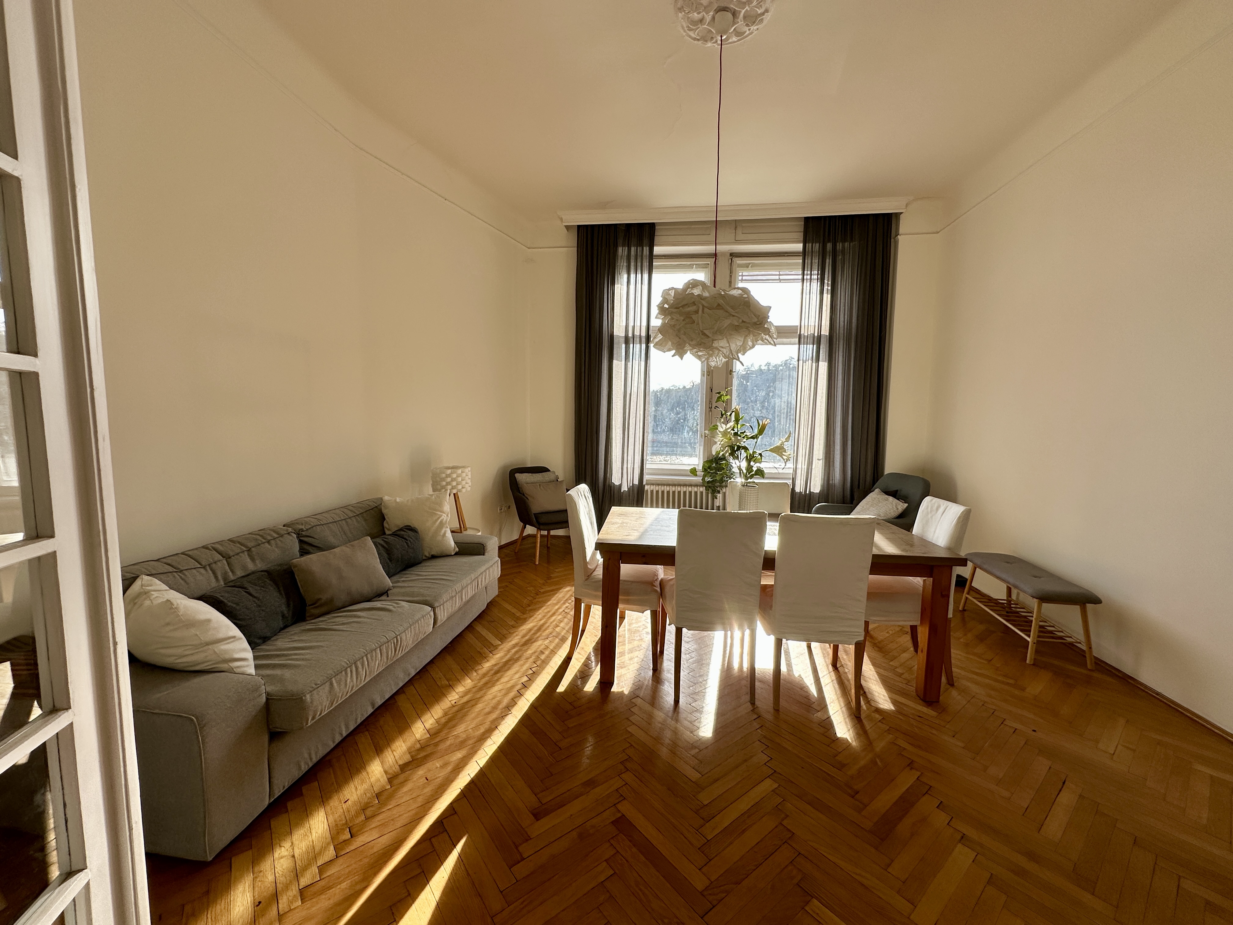 Panoramic 100 m² Danube View Apartment on Belgrád Rakpart