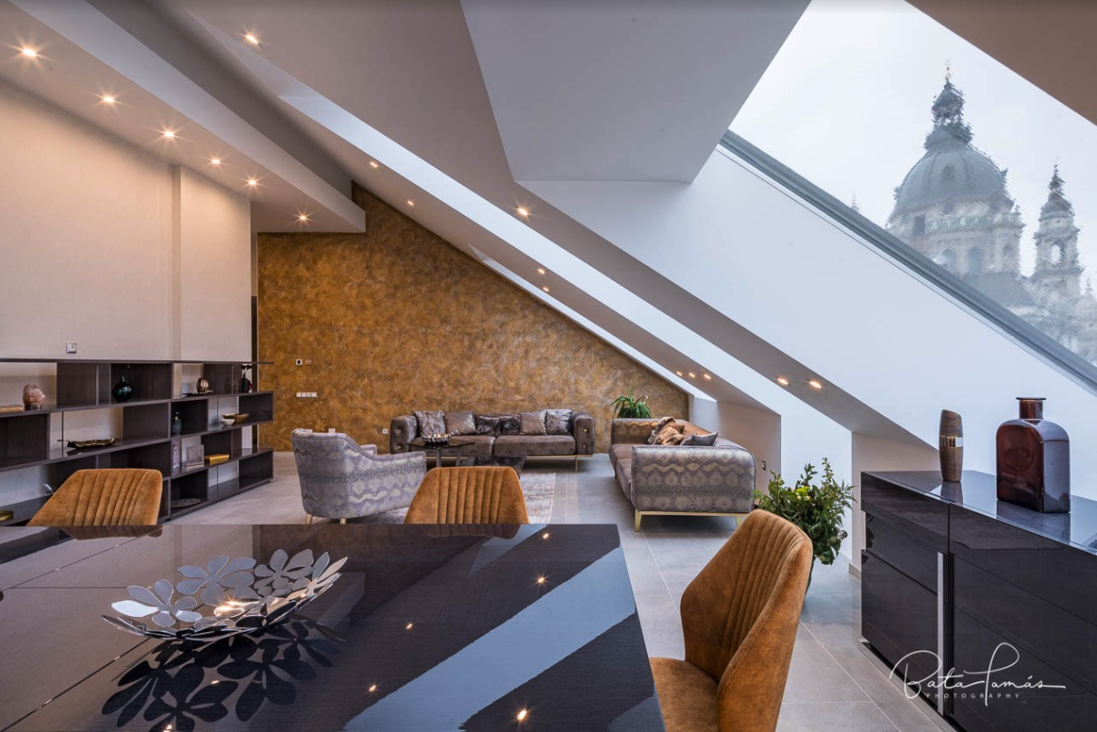Exceptional Penthouse with Terrace and Basilica View on Andrássy Avenue