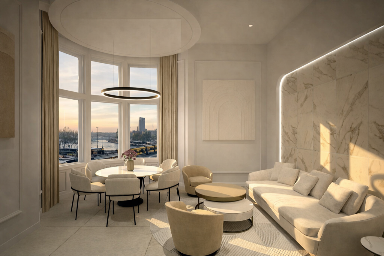 2-Bedroom Apartment with Panoramic Danube View